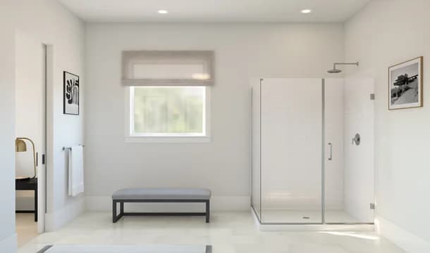 Belfast ESP Primary Bath Loft Palette 1 Level 3 Black and White Loft