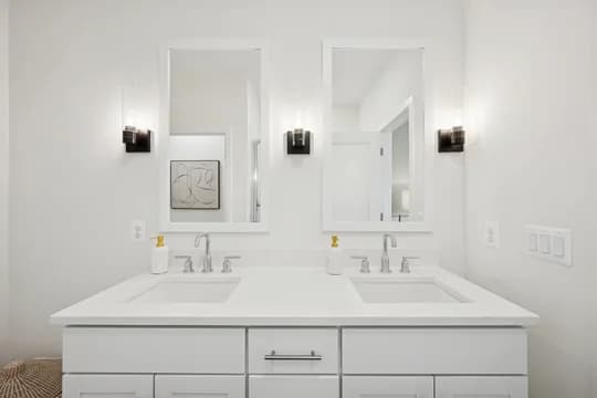 Aspire at Huntwell West Sweet Pea Primary Bath Loft Palette 1 Ascend Neutral Loft