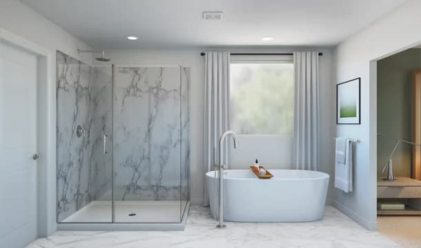 Luna Bella at Plumas Lake Faro Primary Bath Classic Palette 5 Level 1 Modern Classic