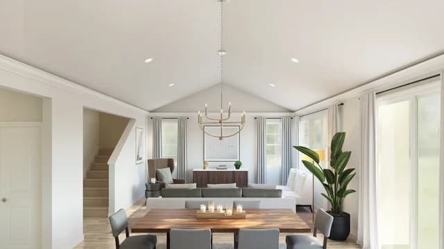 Luna Bella at Plumas Lake Faro Vaulted Ceiling Great Room Classic Palette 5 Level 1 Modern Classic