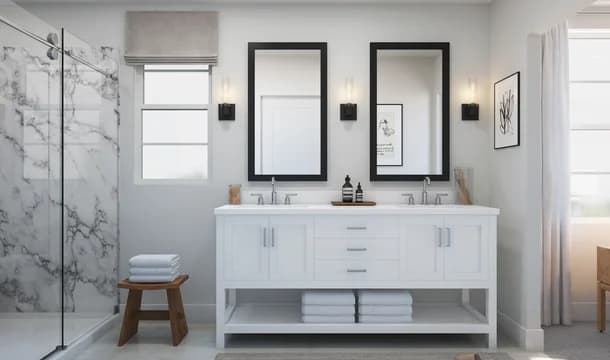 Luna Bella at Plumas Lake Seine ESP Primary Bath Loft Palette 4 Level 1 Neutral Loft