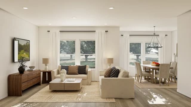 Great Room Dallas Reunion Goldenrod II ASCEND Base Palette 3 Furnished