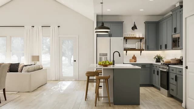 Kitchen 3 Dallas Reunion Passionflower II ASCEND Base Palette 4 Furnished