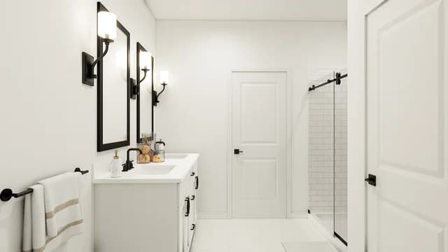 Primary Bath VTY SHW Dallas Reunion Tigris II ASCEND Base Palette 1 Furnished