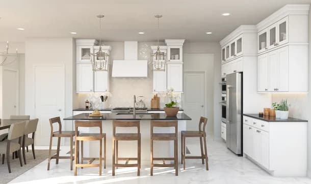 Bergamo Silver Maple II Kitchen Classic Palette 3 Level 1 Modern Classic