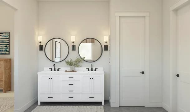 Four Seasons at Scenic Harbor Aberdeen II Primary Bath Farmhouse Palette 5 Level 3 Coastal Farmhouse