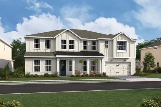 Eden Preserve Sacramento Elevation KB Farmhouse