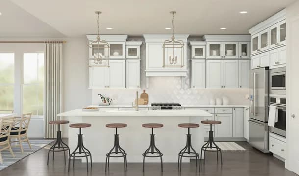 Willow Pond Bay Point Kitchen Classic Palette 6 Level 2 Coastal Classic