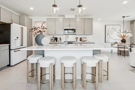 Aspire at Canter Creek Townhomes Celina Kitchen Loft Palette 1 Ascend Coastal Loft