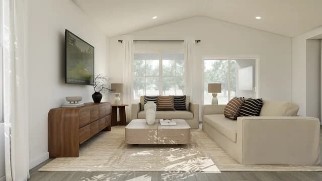 Great Room Orlando Aspire at Canter Creek Passionflower II ESP ASCEND Base Palette 6 Furnished