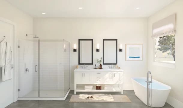 Barcelona Primary Bath Tub Loft Palette 5 Level 2